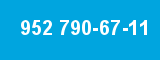 952 790-67-11 952 790-67-11